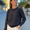 Part Two Evina pullover - Dark Grey Melange