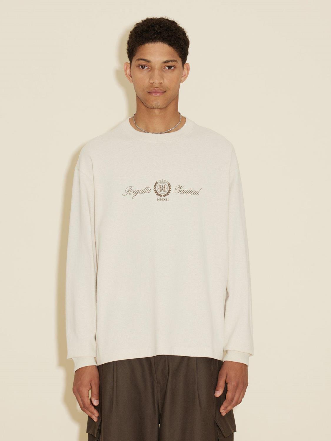 Holzweiler Ranger Logos longsleeve - Ecru
