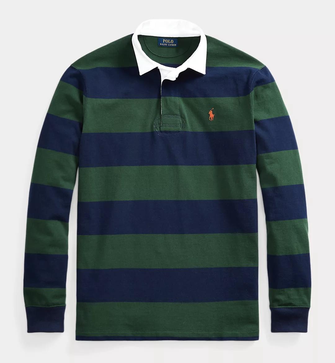 Polo Ralph Lauren Longsleeve Rugby - Cruise Navy/College Green