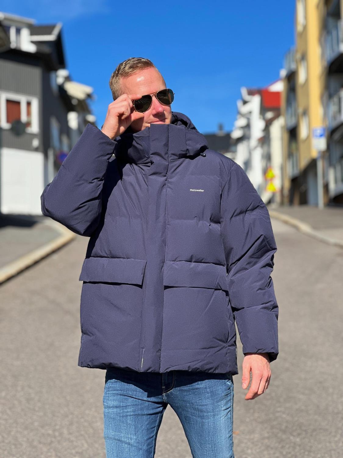 Holzweiler Dovre Down jacket - Navy