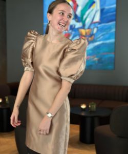 Camilla Pihl Grace dress - Champagne