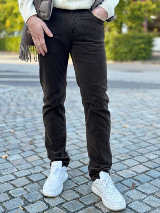Morris James Cord 5-pocket - Brown