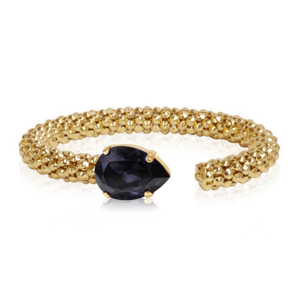 Caroline Svedbom Classic Rope bracelet Gold Graphite