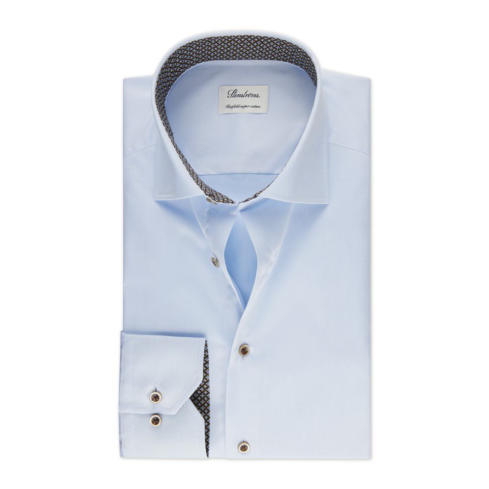 Stenströms Contrast shirt slimline - 784751 0529 100