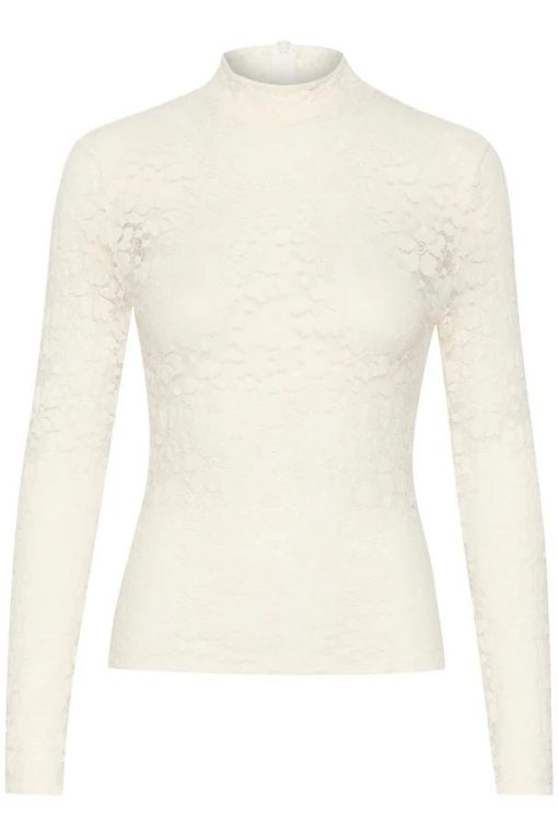 Gestuz Raina top - Egret