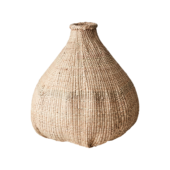 AFFARI urne flettet Tribe 35x39cm mixed natural