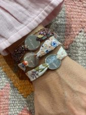 LIVELY armbånd Love m/sølvplate