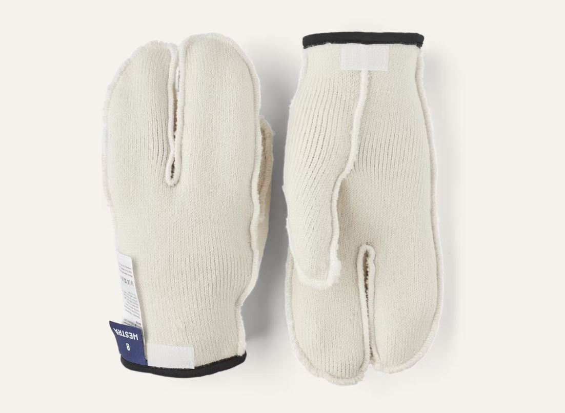 Hestra  Wool Terry Split Mitt Liner