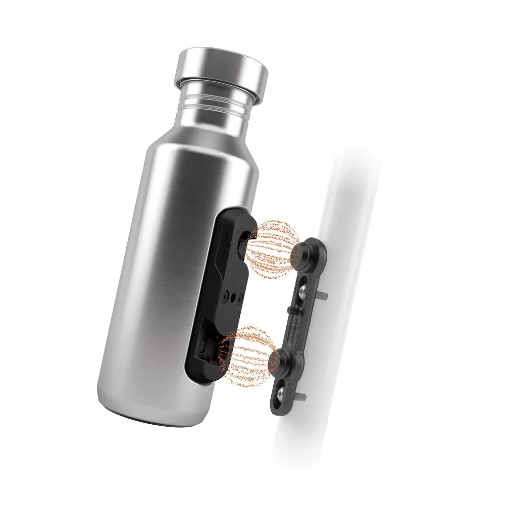 Fidlock TWIST steel bottle 400 set + bike base RAW