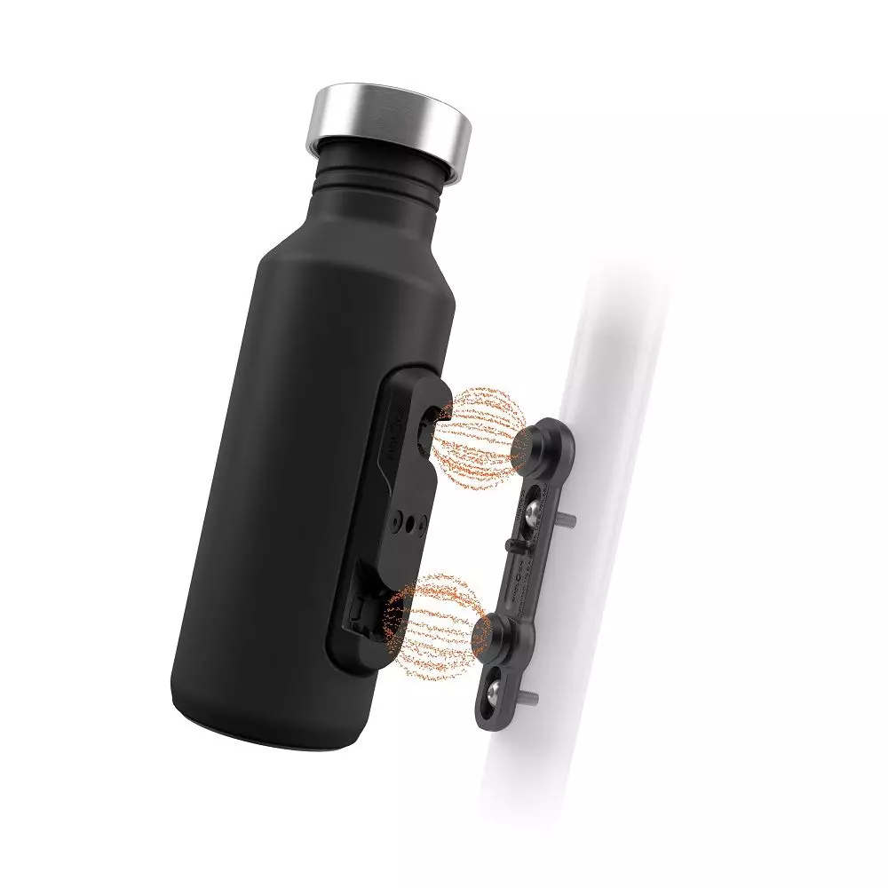 Fidlock TWIST steel bottle 500  insulated set + bike base BLACK
