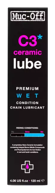 Muc-Off  Wet Lube - C3 Ceramic 120 ml