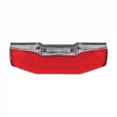 AXA Rear light Blueline E6-12V Black
