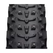 45NORTH Dillinger 5 27.5 x 4.5, Studded Fatbike Tire - 120tpi Tubeless Folding