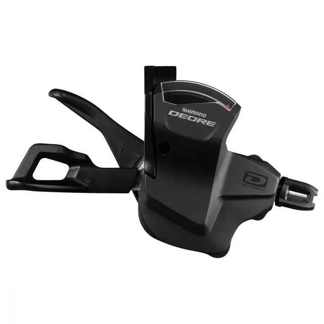 SHIMANO DEORE Girspak SL-M6000-L 2/3-girs RAPIDFIRE PLUS Klemmebånd Med optisk display