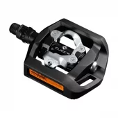 SHIMANO Pedal (CLICK'R) PD-T421 Ensidig Pedal [sort] / hus [sort]