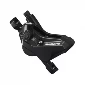 SHIMANO Hydraulisk Skivebrems BR-MT420 4 Akse Post-type Foran eller bak Svart