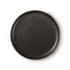 home chef ceramics: dinner plate rustic black