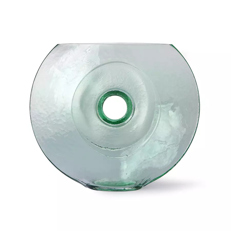 glass circle vase