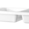 Bowl shelf w78 x d30 cm White 1pk