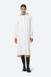 Raincoat white