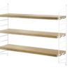 String Pocket Oak/White 1pk