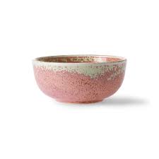 home chef ceramics: bowl rustic pink