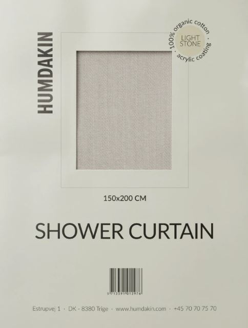 Shower Curtain Light Stone