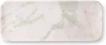 white/green/pink marble tray