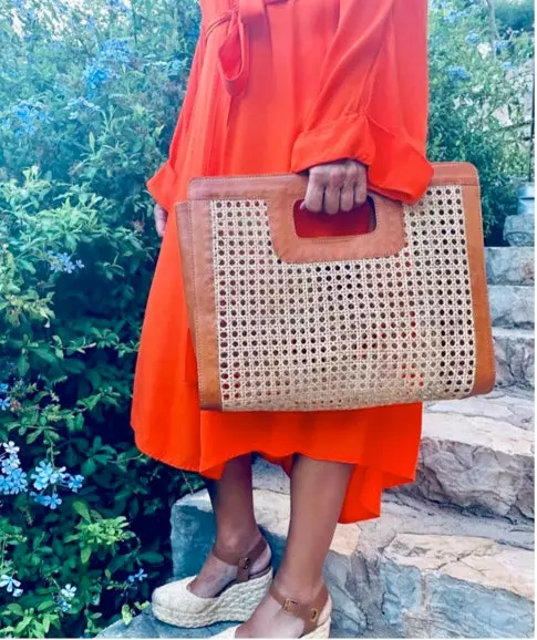 Stor clutch - Cognac