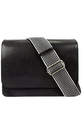 Audrey - Black Chereckered Classic Leather