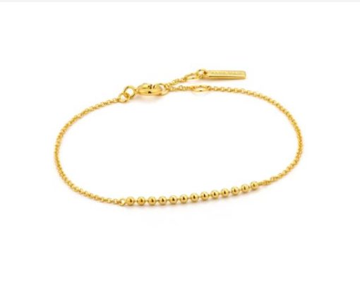 Gold Modern Multiple Balls Bracelet