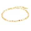 Gold Heavy Spike Bracelet