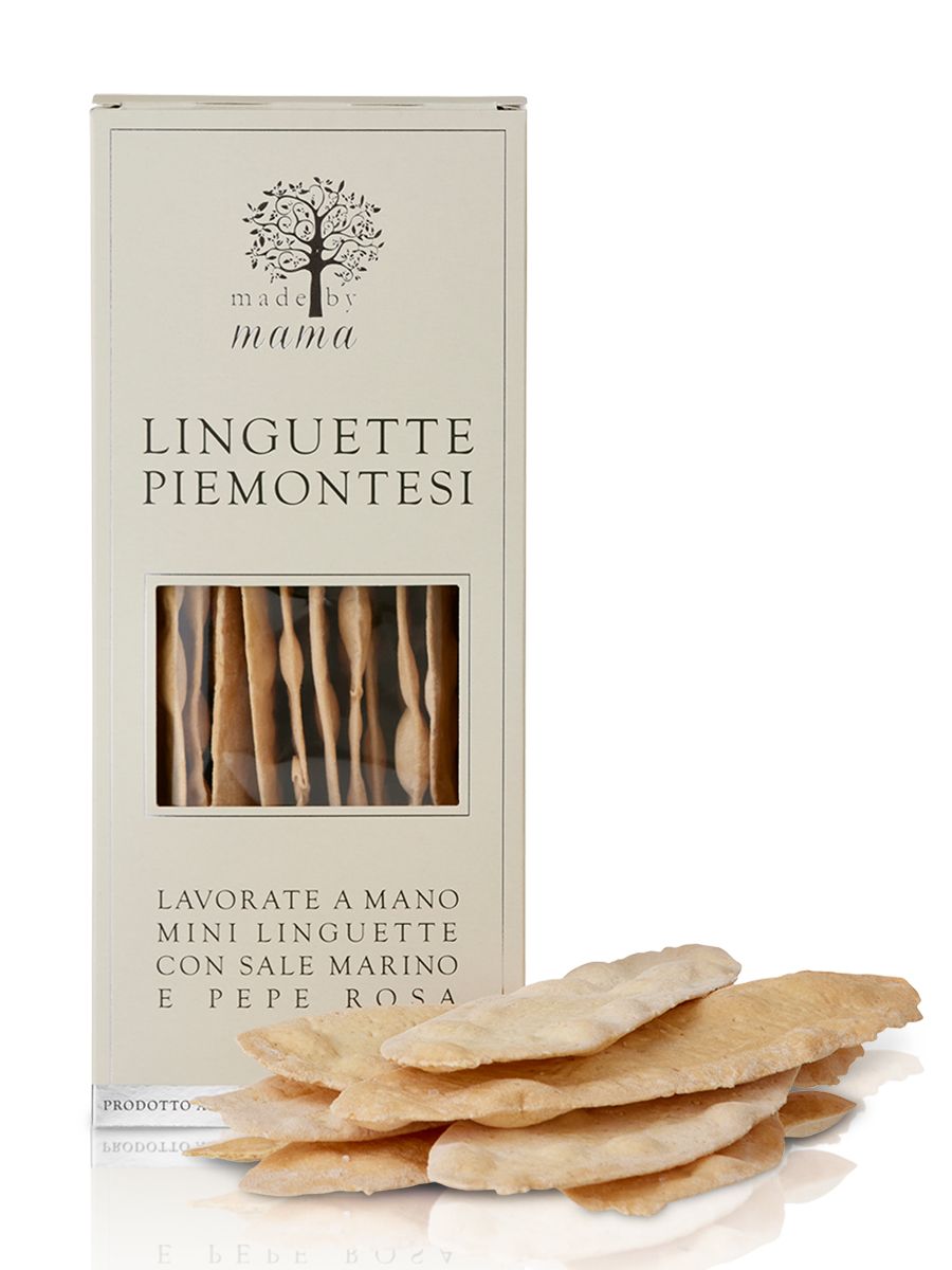Linguette med havsalt og rosa pepparkorn