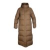 Sadie Long puffer Brown