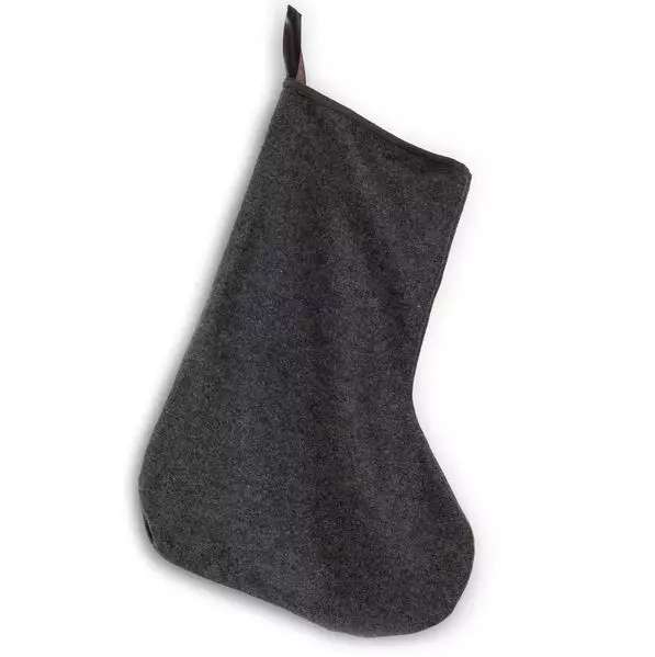Julestrømpe grå