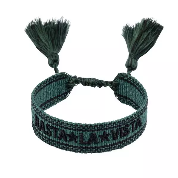 VEVT VENNSKAPSARMBÅND - "HASTA LA VISTA" FURU