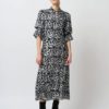 Geranium Elba dress - Black print
