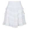 Donna S Voile Skirt hvit