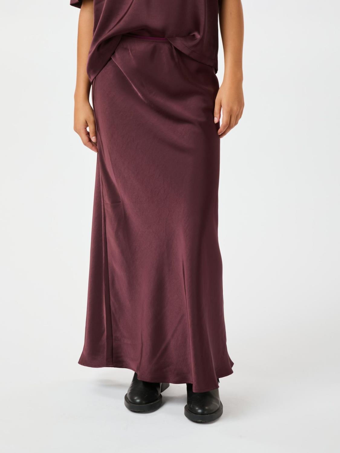 Vicky Sateen Skirt