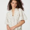 SIAMA dobby bluse