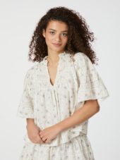 SIAMA dobby bluse