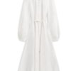 LINEN SHIRT DRESS