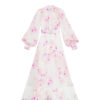 ORGANZA BELT DRESS