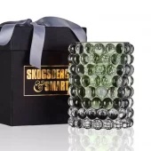 Hurricane lamp boule, Sage