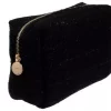 Tweed make up pouch