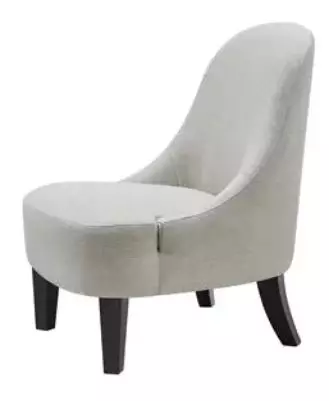 Stol Hilton halvrund L66x D70 x H86 Breezer