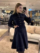 Norett Skjortekjole stretchy