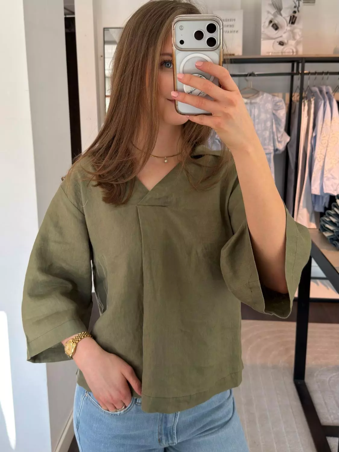 LINA LIN BLUSE