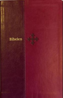 Bibel 2011, Medium, Rød kunstskinn (BM)