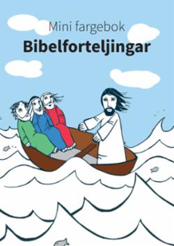 Mini fargebok - Bibelforteljingar (NN)